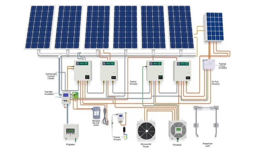 découvrez notre guide complet sur le schéma photovoltaïque, une représentation essentielle pour comprendre le fonctionnement et l'installation des systèmes solaires. apprenez comment optimiser l'énergie solaire et réduire votre facture d'électricité grâce à nos conseils et informations pratiques.