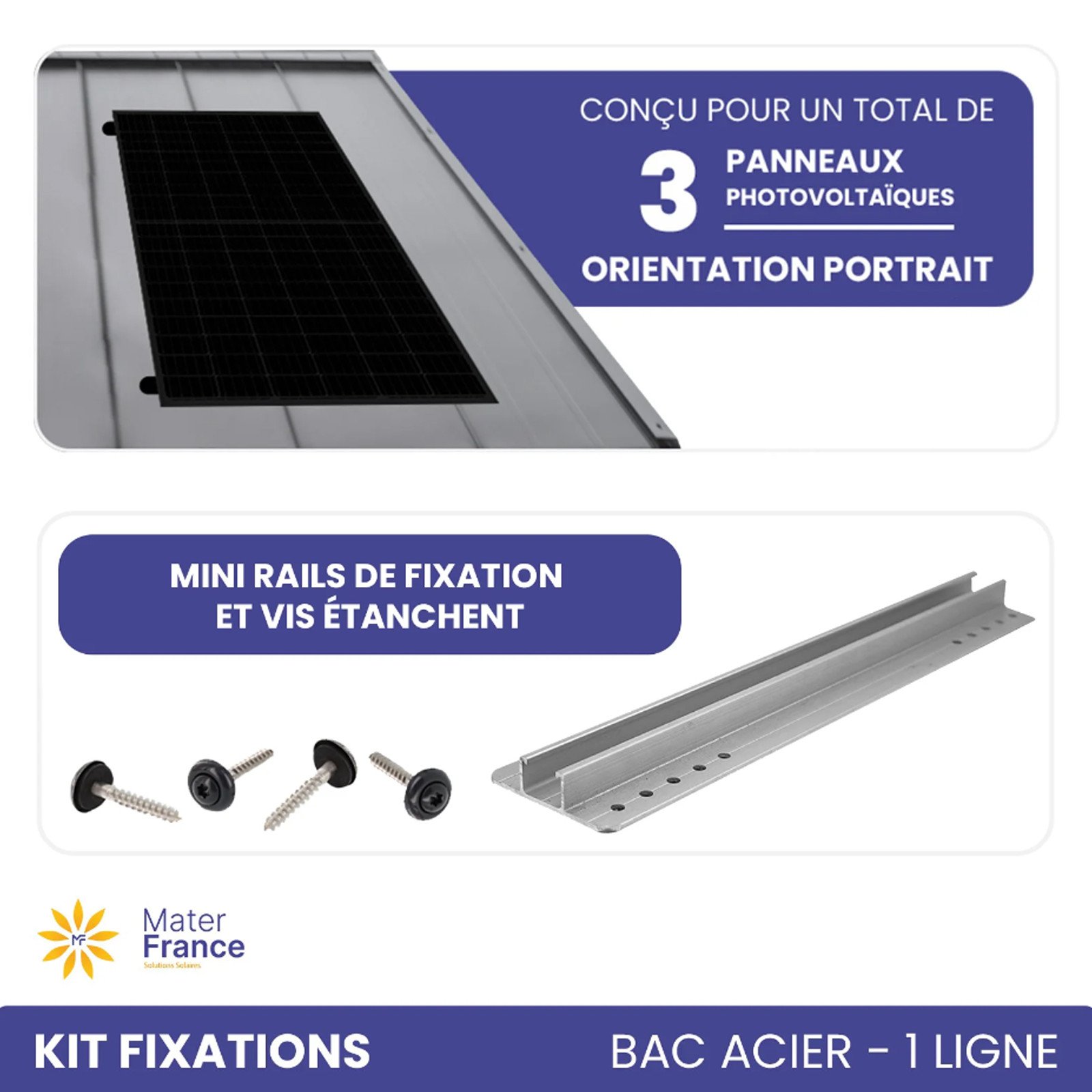 découvrez notre sélection de supports pour panneaux solaires, conçus pour optimiser l'installation et la durabilité de vos systèmes photovoltaïques. idéaux pour tous types de toits et d'environnements, nos supports garantissent une performance maximale de vos panneaux tout en facilitant leur entretien.