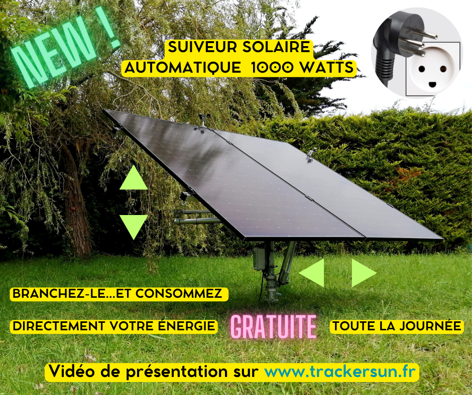 découvrez notre tracker solaire, une solution innovante pour maximiser l'efficacité de vos panneaux photovoltaïques. optimisez la capture de l'énergie solaire tout au long de la journée et augmentez votre production d'électricité renouvelable avec notre technologie de suivi intelligent.