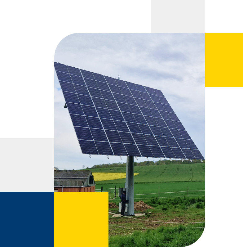 découvrez notre tracker solaire agricole, une solution innovante pour maximiser la production d'énergie renouvelable sur vos exploitations. optimisez l'angle d'inclinaison de vos panneaux solaires pour une efficacité accrue, tout en réduisant vos coûts énergétiques et en soutenant une agriculture durable.