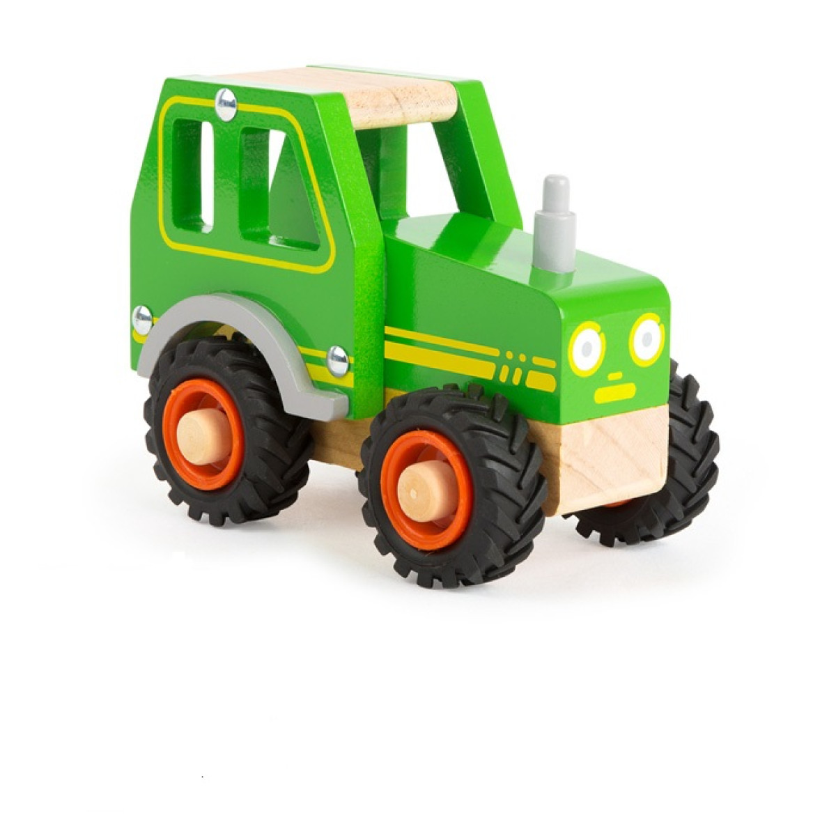 découvrez notre magnifique tracteur en bois, un jouet écologique et durable qui stimule l'imagination des enfants. fabriqué avec soin, il offre une expérience de jeu authentique tout en étant un magnifique objet de décoration.