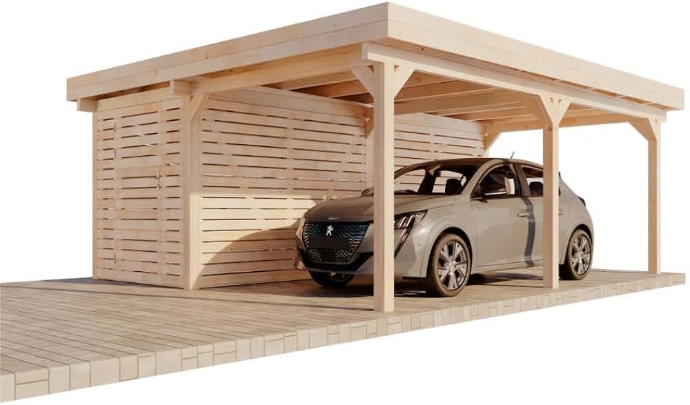 découvrez notre abri pour 2 autos, une solution pratique et esthétique pour protéger vos véhicules des intempéries. fabriqué avec des matériaux de qualité, il offre une grande durabilité et un espace suffisant pour accueillir deux voitures en toute sécurité.