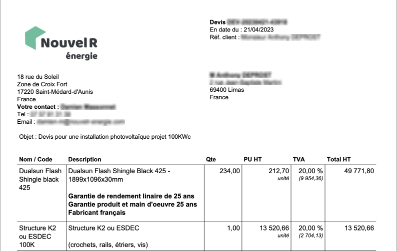 obtenez votre devis personnalisé pour des panneaux solaires et découvrez comment réduire votre facture d'électricité tout en contribuant à la protection de l'environnement. comparez les options et faites le choix qui vous convient le mieux.