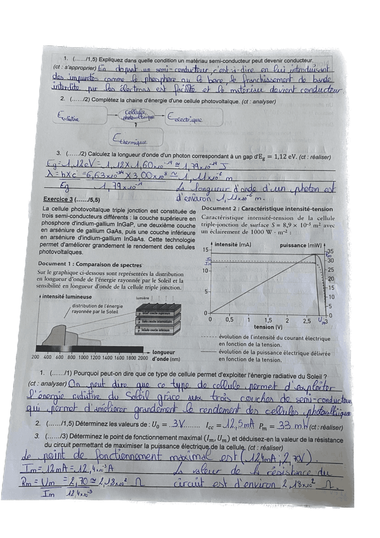 découvrez les principes fondamentaux et réalisez un exercice pratique sur les cellules photovoltaïques. apprenez à comprendre leur fonctionnement, leur application et l'importance des énergies renouvelables grâce à des activités ludiques et éducatives.