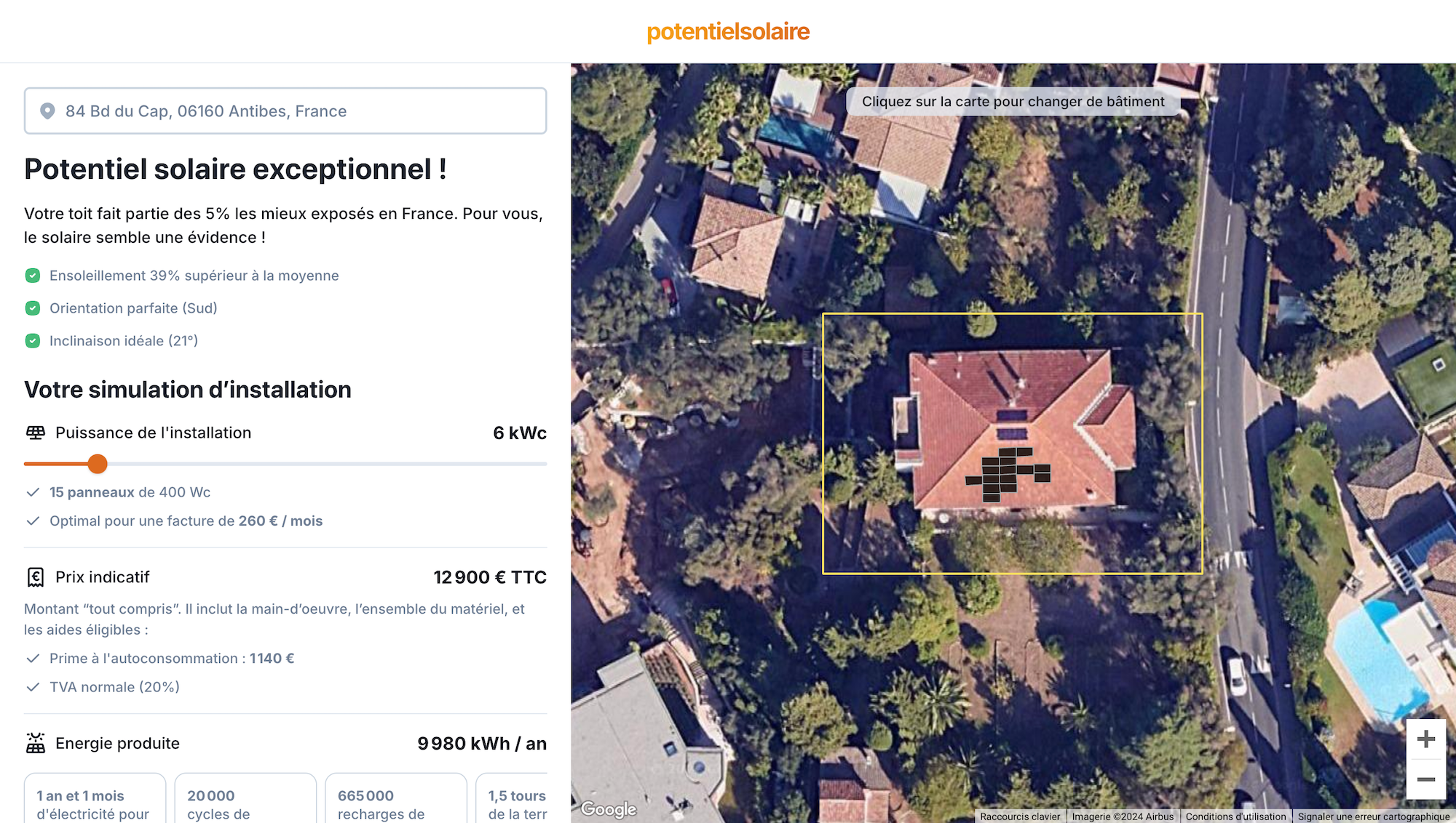 découvrez notre simulateur photovoltaïque, un outil interactif qui vous permet d'estimer la production d'énergie de vos panneaux solaires. évaluez rapidement le potentiel d'économie d'énergie et d'impact environnemental de votre projet d'installation photovoltaïque.