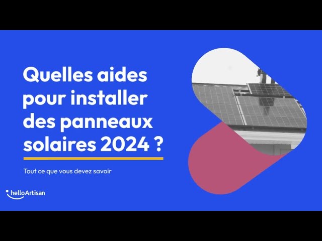 découvrez notre guide complet sur l'aide aux panneaux solaires, incluant les subventions, les crédits d'impôt et les conseils pour optimiser votre installation. transformez votre maison en un éco-havre tout en réduisant vos factures d'énergie.