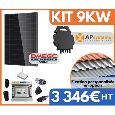 découvrez notre panneau solaire de 9 kw, une solution idéale pour maximiser votre production d'énergie renouvelable. économisez sur vos factures d'électricité tout en préservant l'environnement grâce à une technologie photovoltaïque performante. investissez dans un avenir durable dès aujourd'hui !