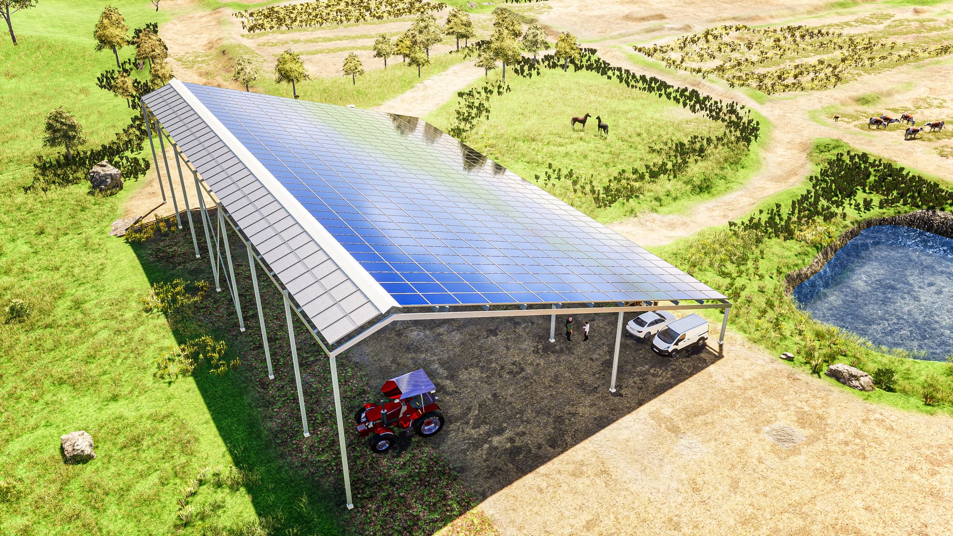 découvrez les micro-ba panneaux solaires pour hangar, une solution efficace et durable pour optimiser l'énergie solaire dans vos installations agricoles ou industrielles.